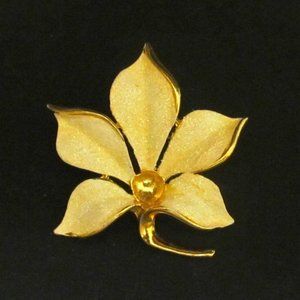 Vintage Flower Brooch